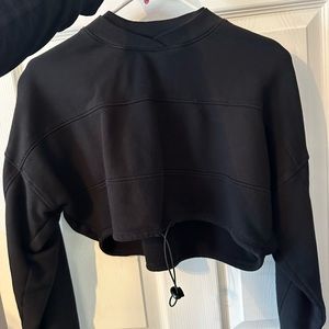 Joah brown cropped sweatshirt Perfect condition one size